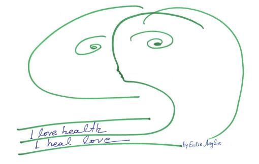 I love health I heal love